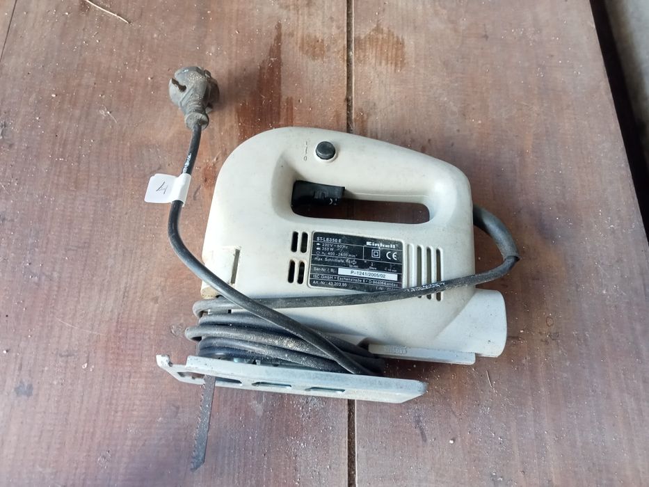 Serra Tico-tico eletrica
Marca: Einhell
Modelo: ST-LE