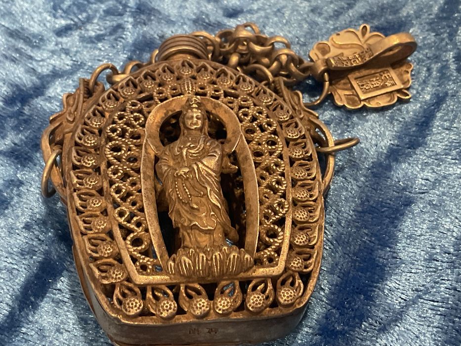 snuff bottle Tibetan silver plated ,,anúncios abaixo