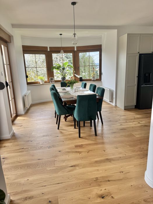 Piękny dom z widokiem na góry