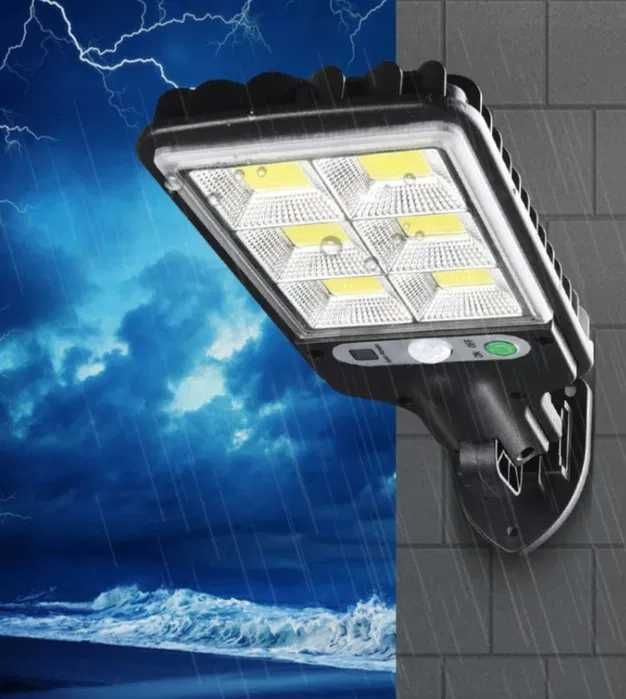 Lampa Solarna Zewnętrzna Czujnik Ruchu Zmierzchu