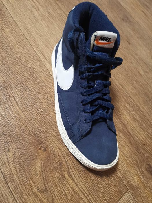 Nike Blazer Suede Mid Deep Royal Blue
