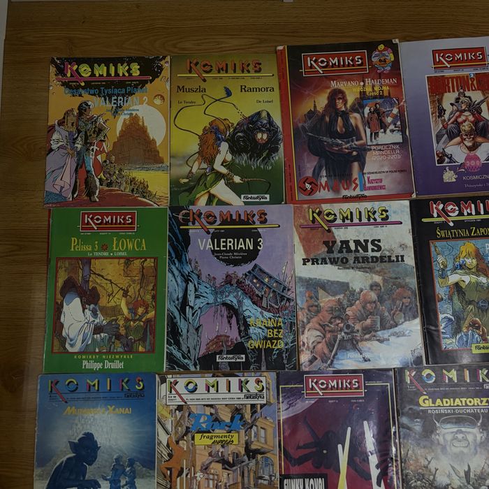 Komiksy, zestaw komiksów; KOMIKS