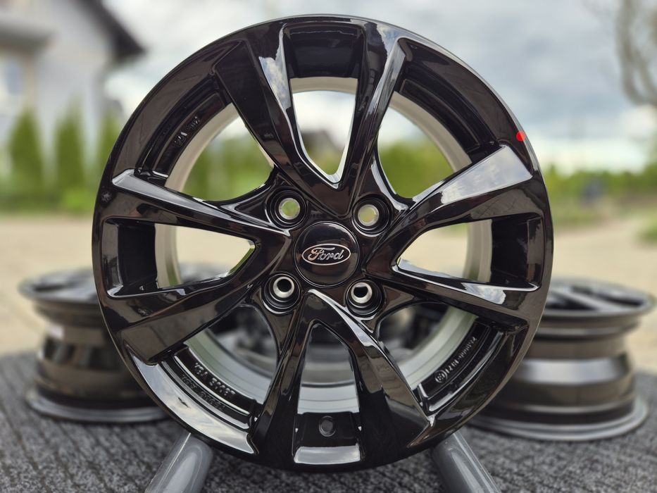 Ford Fiesta 15" Alufelgi nowe 4x108 Fiesta Fusion Felgi Czarne
