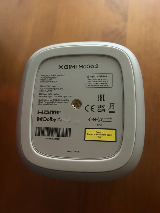 XGIMI MoGo 2 *COMO NOVO*
