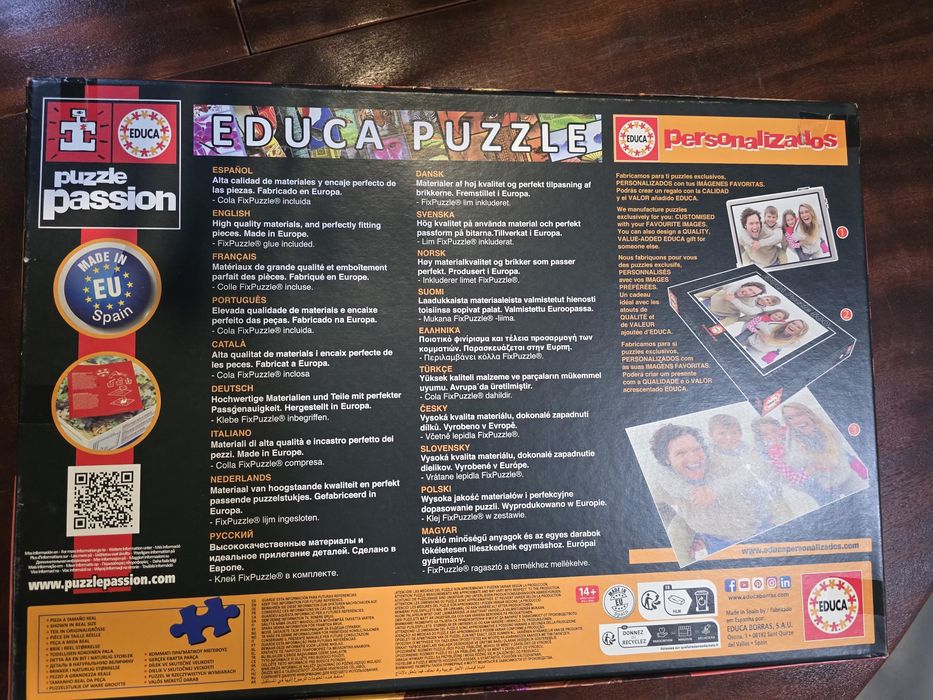 Puzzle Educa 1500 peças