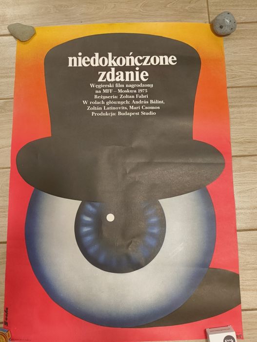 Rzadki, oryginalny polski plakat