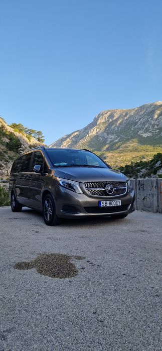 Wynajem busa VIP BUS mercedes benz klasa V 6osób fv23%