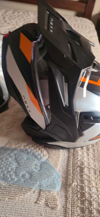 Capacete modular nexx carbono tamanho M