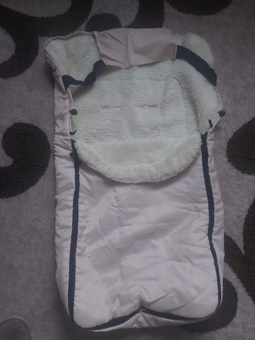 Конверт в коляску на овчині