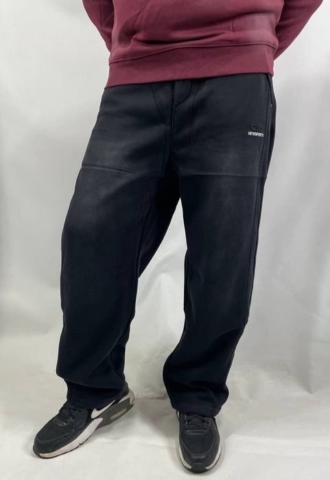 Мужские штаны зимние на флисе коттон