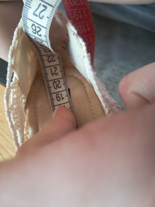 Baleriny espadryle h&m 32