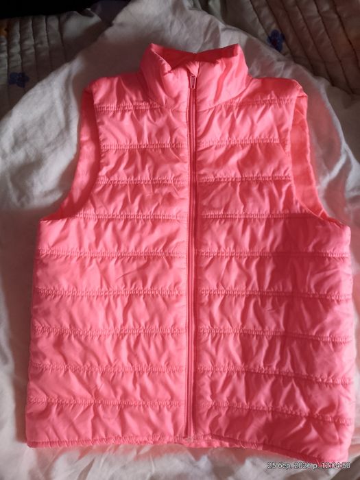 Zara Демі куртка, жилетка H&M,  для дівчинки, 128