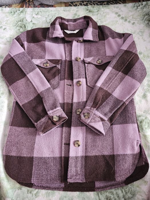 Тепла рубашка в клітину HM на зріст 140