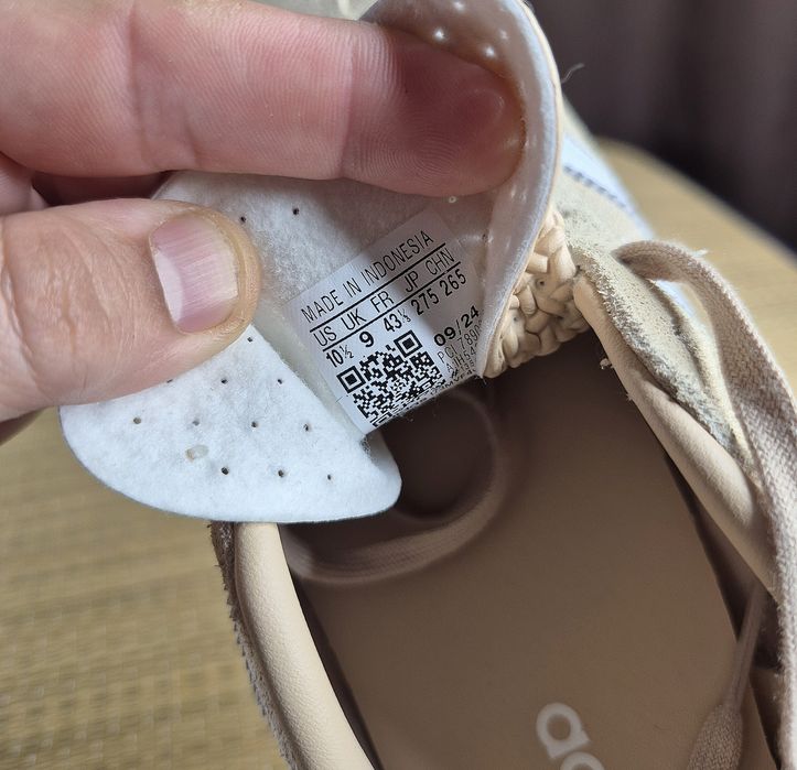Оригінал 100% Чоловічі кросівки Аdidas Originals Gazelle Indoor(Розміри:42-27см і 43⅓-28см)