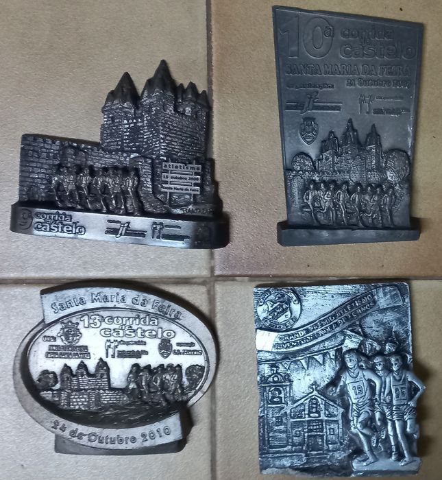 Medalhas comemorativas Santa Maria da Feira