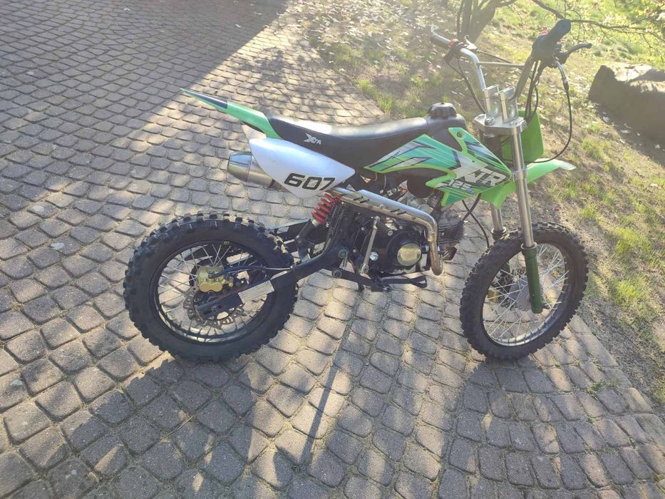 Пітбайк кросовий ендуро питбайк 125куб мотоцикл XTR 607 E start 17/14