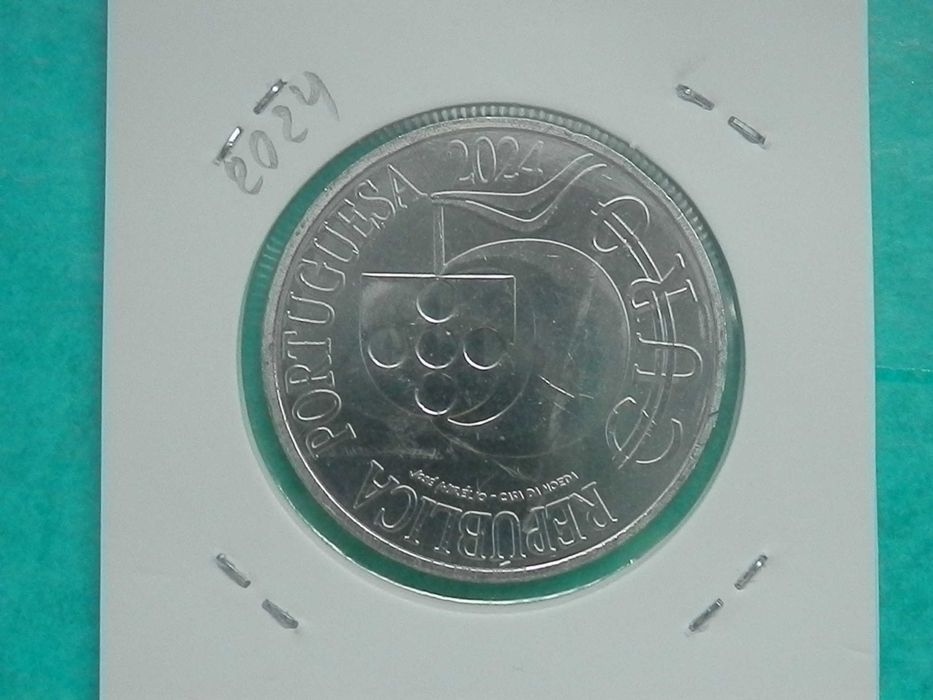 1120 - Euro: 5,00 euros 2024 "Luís de Camões", por 6,00