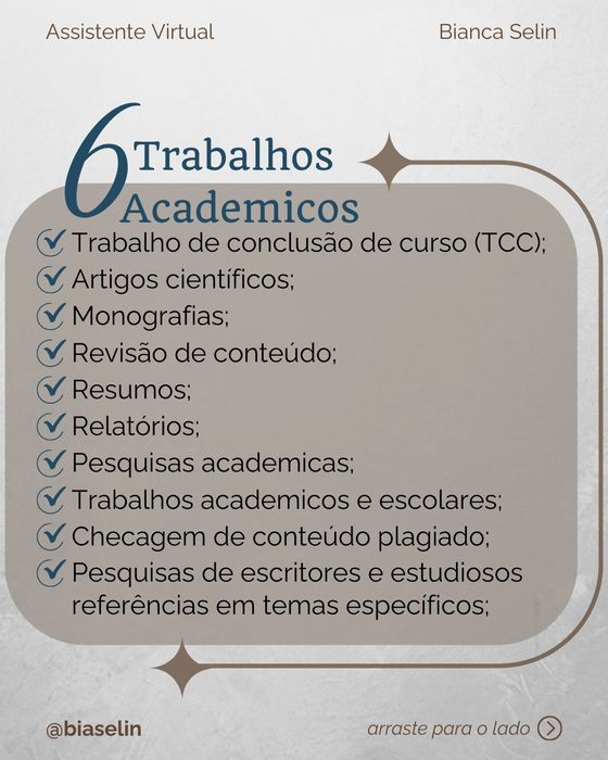 Assistente Virtual, Pessoal, Administrativo, Redes Sociais e Mais