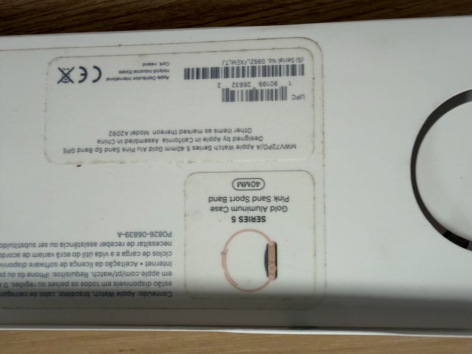 Apple watch Serie 5 Gold