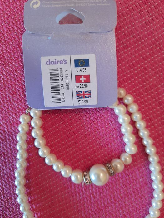 Colar e pulseira Sra