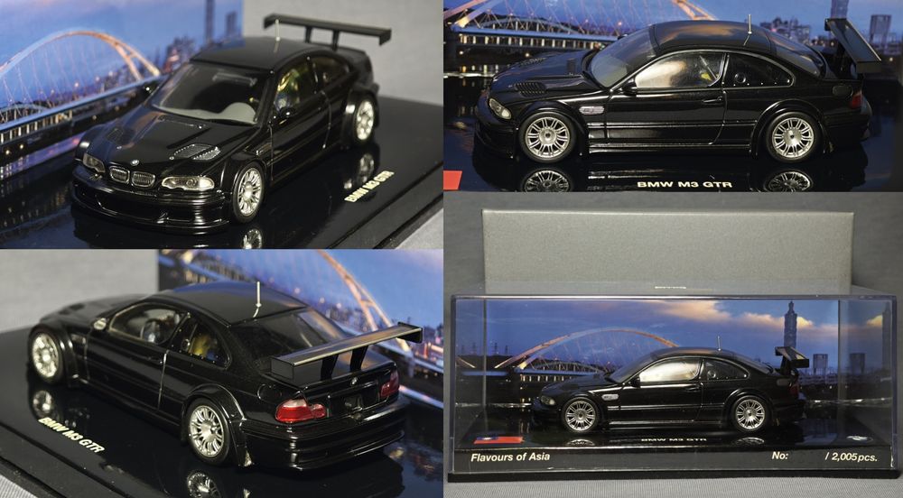 Модели 1/43 BMW Е24, M3 GTR E46, DTM E92, E12 (Minichamps)