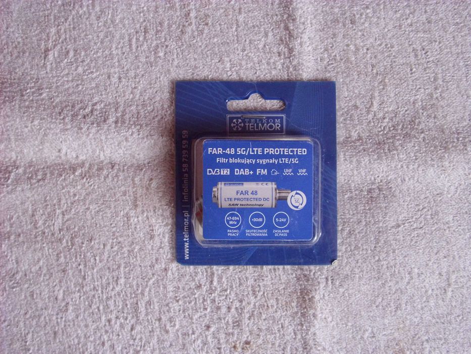 FAR-48 5G-LTE Filtr blokujący sygnały LTE-5G Telmor