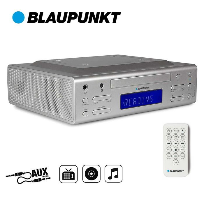 Blaupunkt KRC 30 SV – Radio kuchenne podwieszane / blatowe FM PLL, CD, AUX, 2 budziki, Timer – Nowe