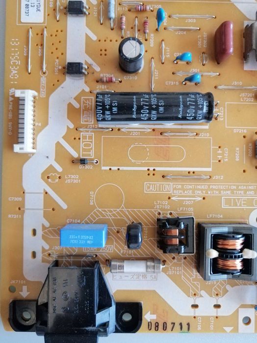 Fonte  de tv Panasonic referência TNPA5766