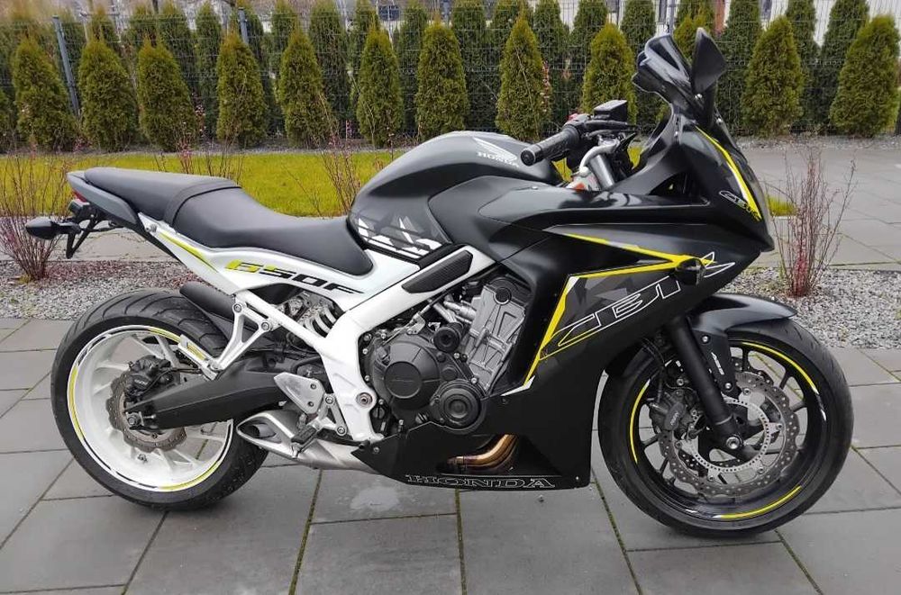 Honda CBR650F ABS, 2016 rok  kat A2 35kW tylko 33000km