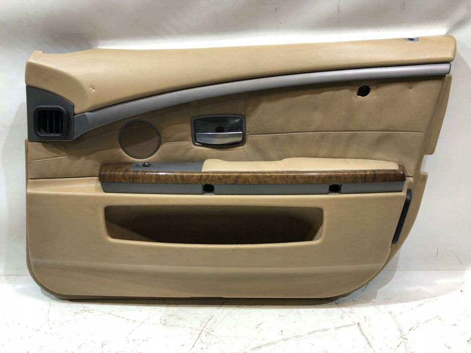 bmw 7 e65 boczek drzwi prawy przód beżowy 4.4i
