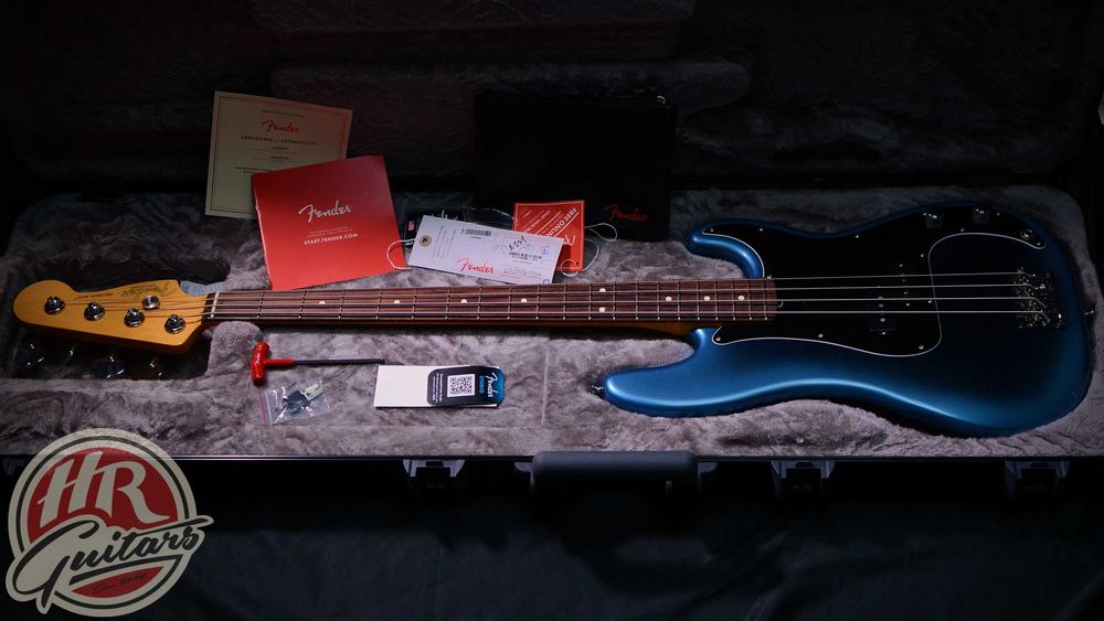 FENDER AMERICAN Professional II Precision Bass, Dark Night, USA