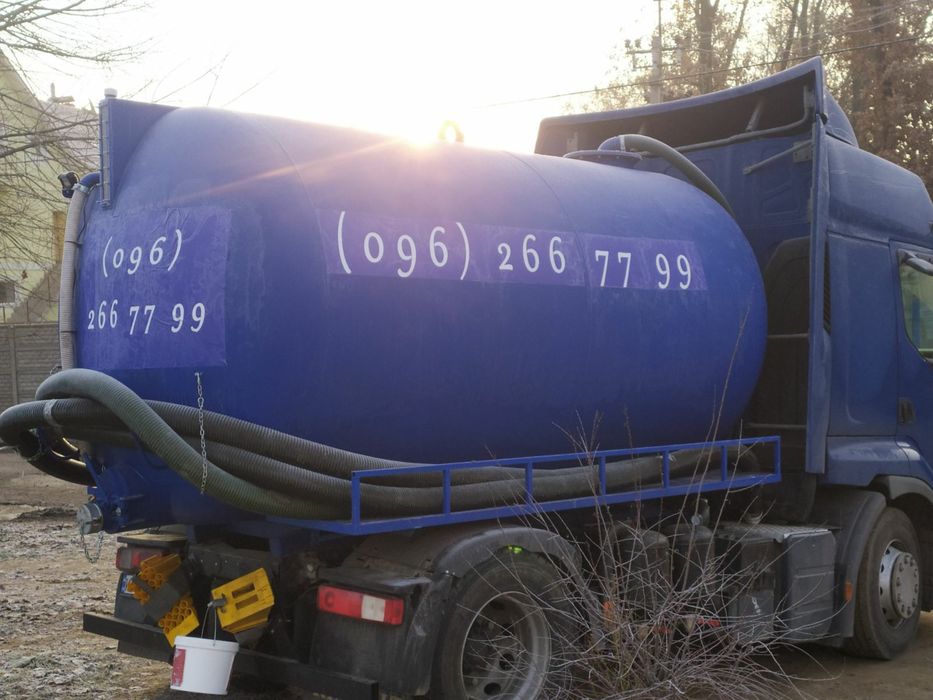 Викачка вигрібних ям  від мулу, прочистка каналізації  Белогородка,