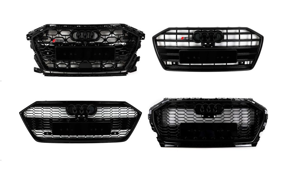 Решетка радиатора audi a4 a5 a6 a7 a8 решітка радіатора ауді q5 q7 q8