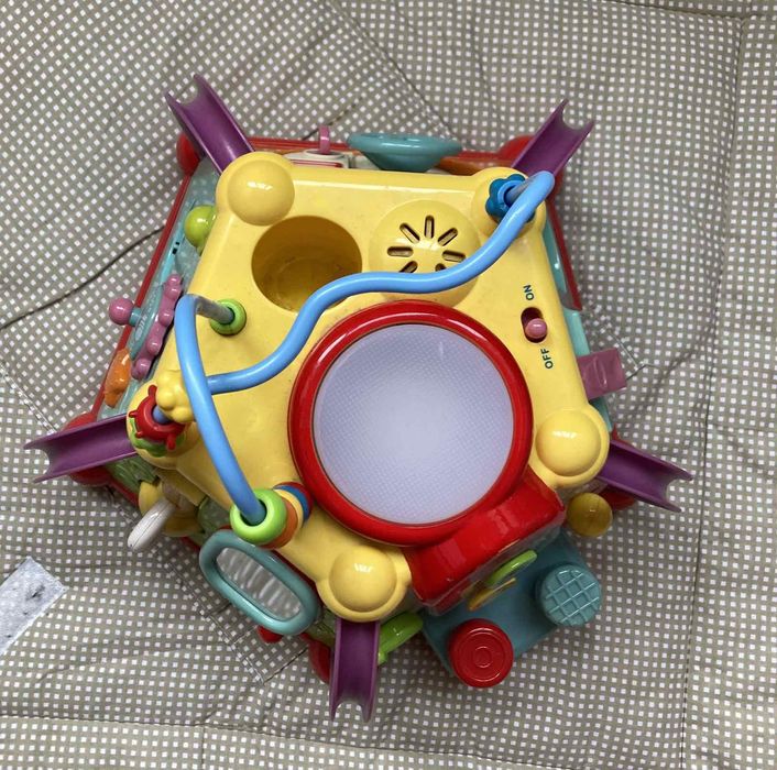 Детский Бизикуб, мультибокс  интерактивный