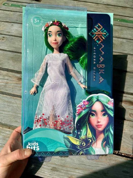 Лялька Мавка MD2201 в білій сукні, бузковій,блакитній, в націон.одязі