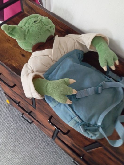 Plecak z Yodą,Yoda, star wars vintage