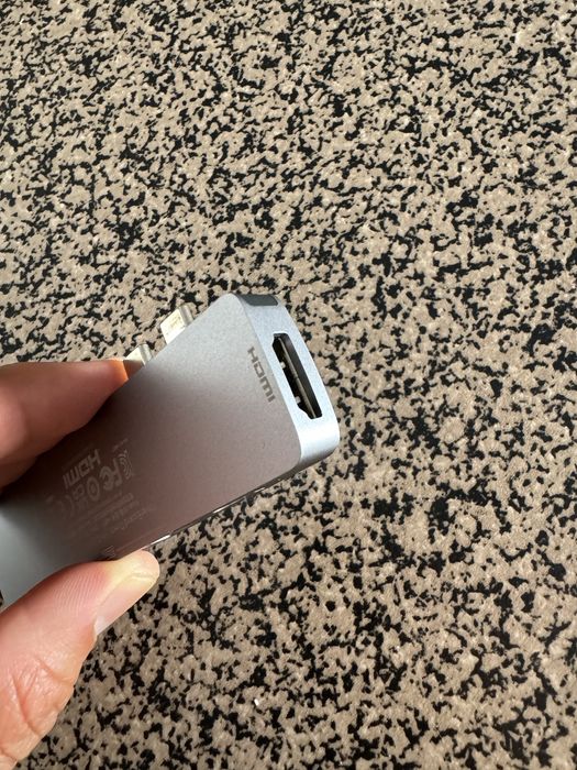 Adaptador USB-C Anker Para Macbook 7 Em 2