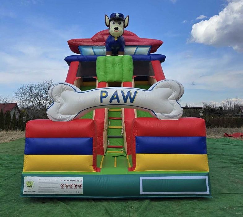 Zamek dmuchany Dmuchaniec wynajem dmuchańców bigballers tor przeszkód