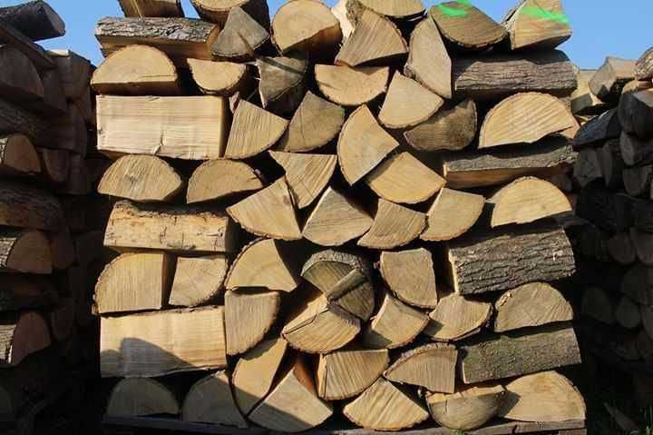 Drewno Kominkowe Opałowe Sezonowane  Mokre