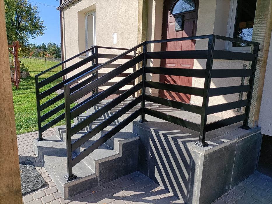 brama ogrodzenie balustrada balustrada francuska