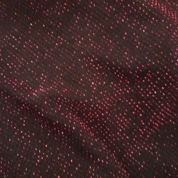 Czarna dopasowana sukienka z czerwonymi cekinami, H&M, rozmiar 36