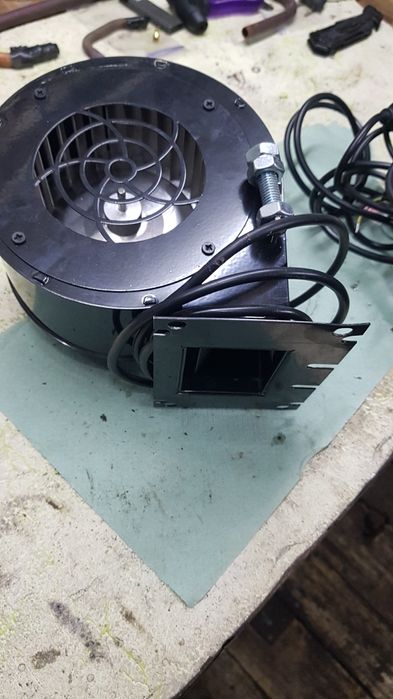 Автоматика та вентилятор піддуву для котла