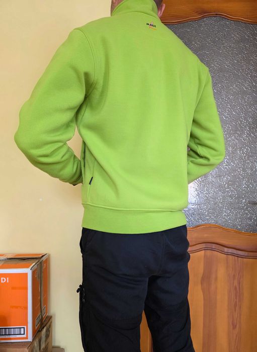 Флісова кофта, колір салатовий М