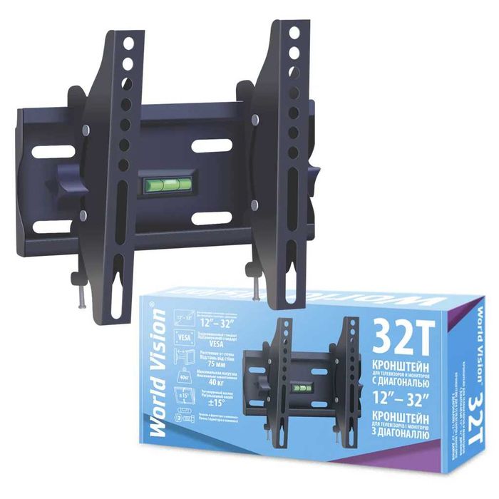 Кронштейн (настінне кріплення) для телевізорів)World Vision 32T 12-32″