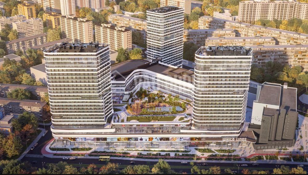 Без % Продаж 3-к квартири з терасою в ЖК White Lines, метро 1 хв