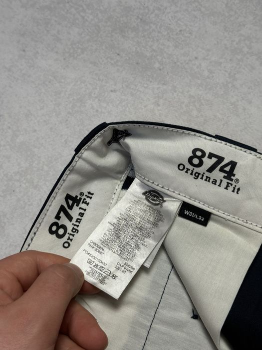 Брюки чинос Dickies 874 чоловічі темно сині оригінал мужские чиносы