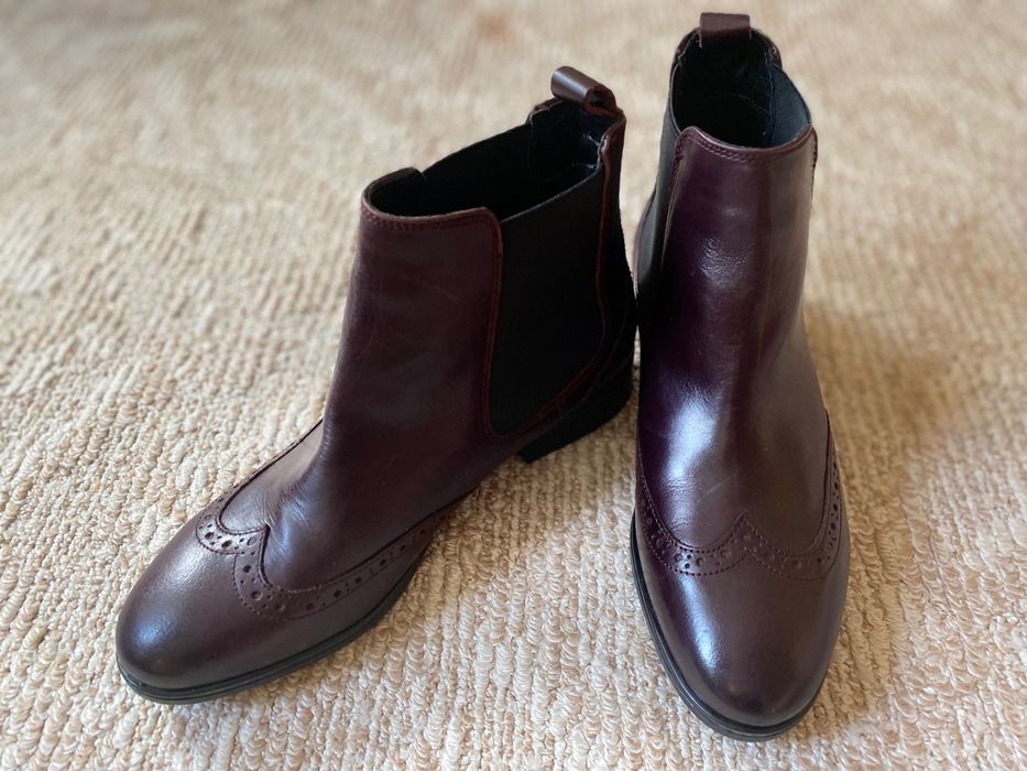 Шкіряні ботинки Zara 39р.
