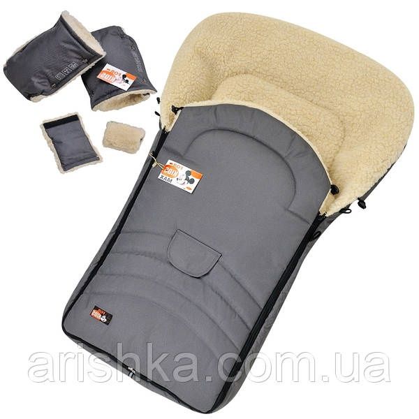 Муфти,чохол ,конверт в коляску на овчині For Kids MAX