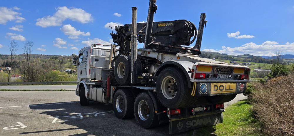 Scania V8-R730-Do drewna