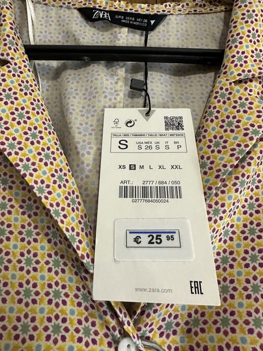 Conjunto acetinado ZARA - Novo